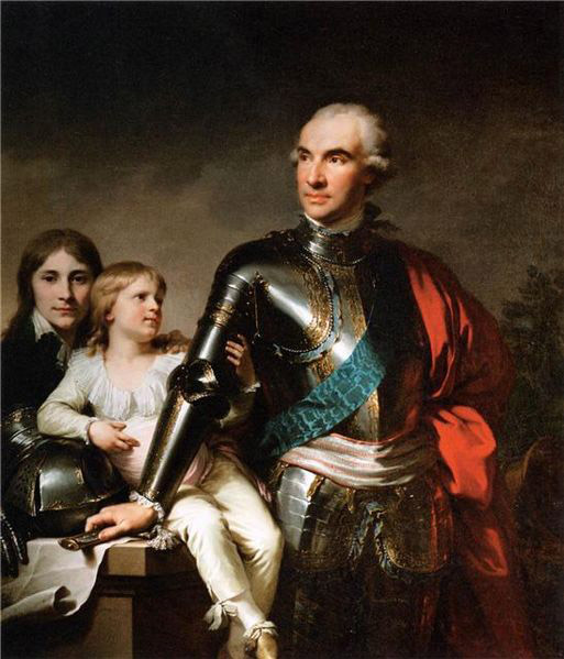 The Count Potocki and his sons